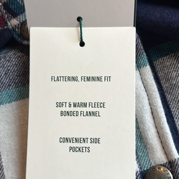 NWT’S Orvis, Pinnacle, Oversized Plaid 100% Bonded Flannel Shacket SZ XXL - Picture 13 of 16